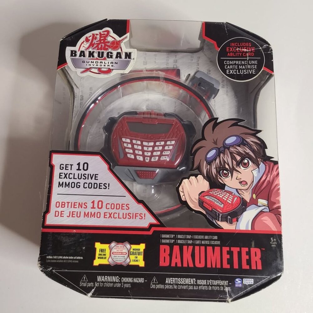 Bakugan BAKUMETER Battle Brawlers Electronic Accessory NEW Wrist Strap Game 2010